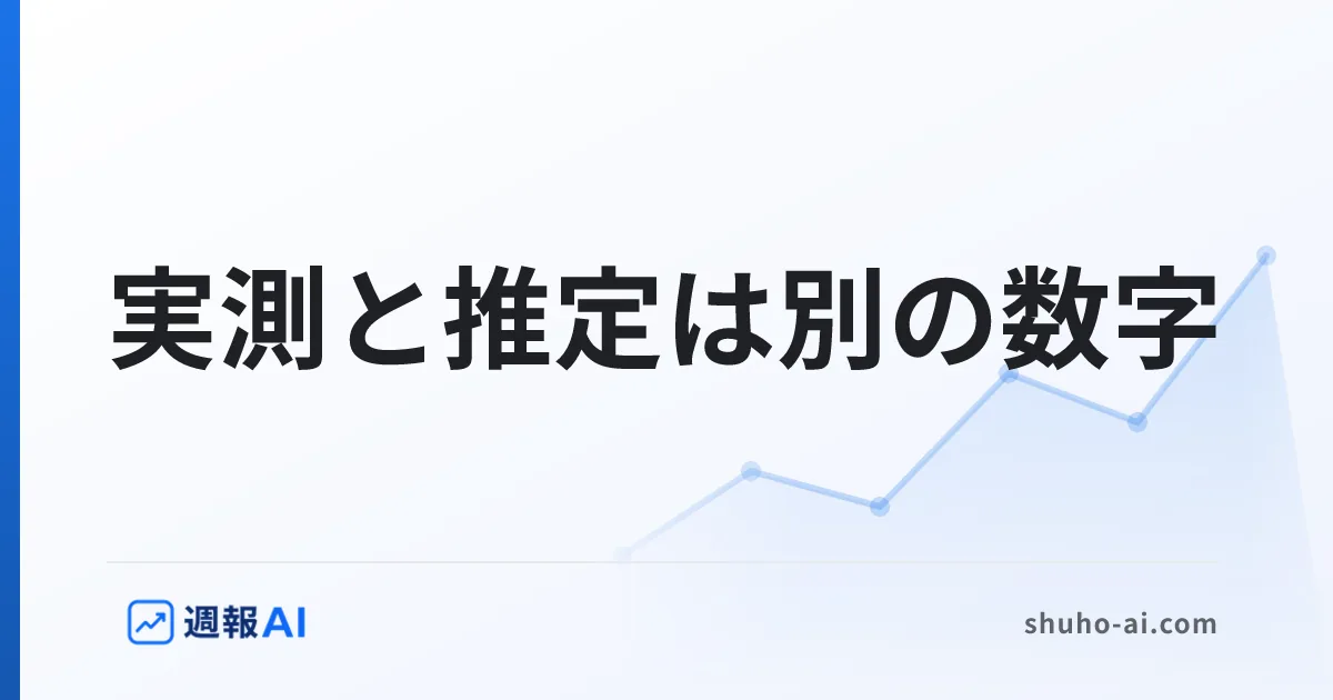 ブログ記事: サイトのアクセス数を調べる方法｜自社と他社で分かる数字の違い